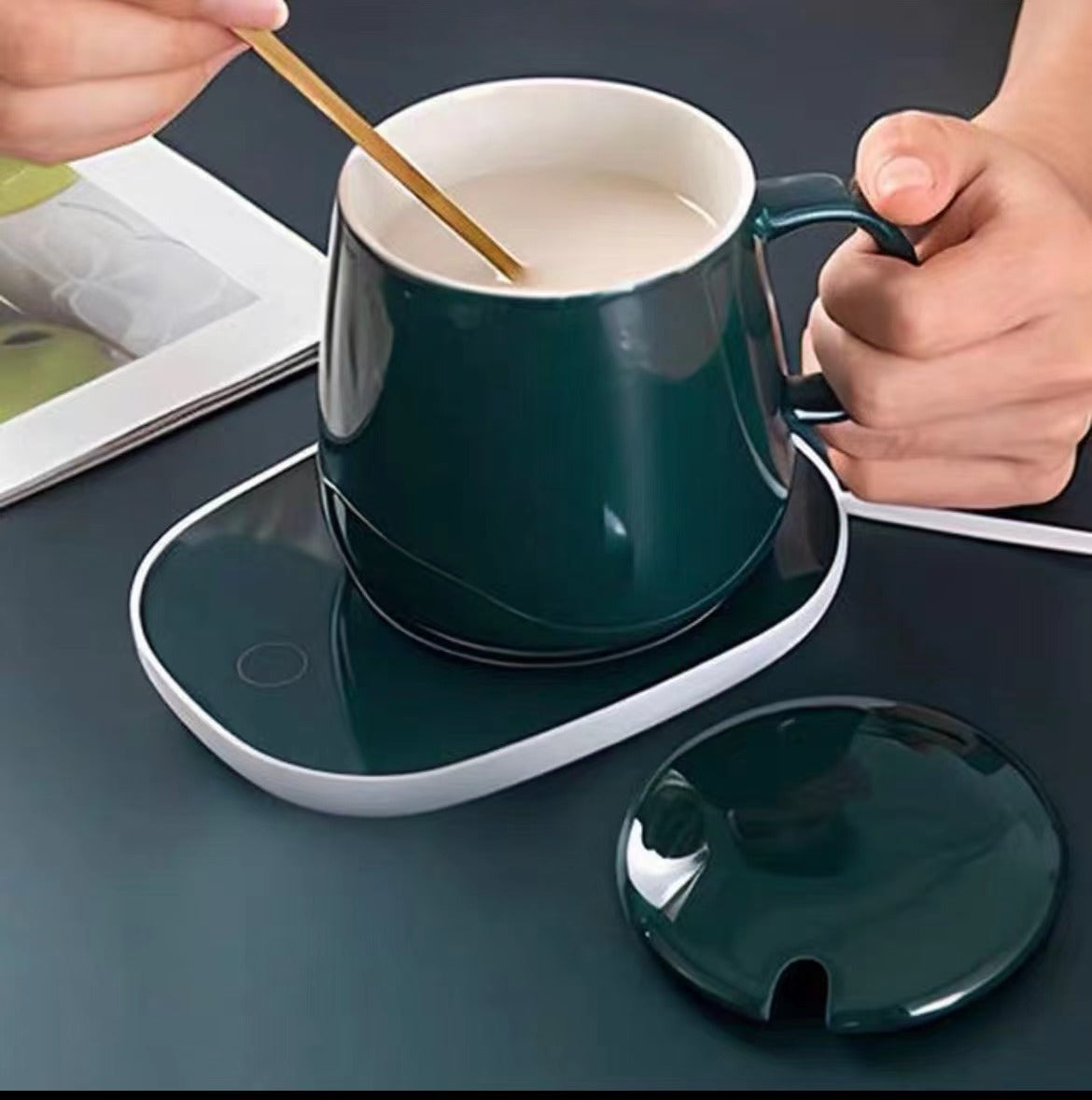 Constant temperature coaster