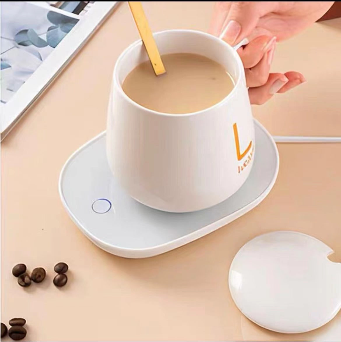 Constant temperature coaster
