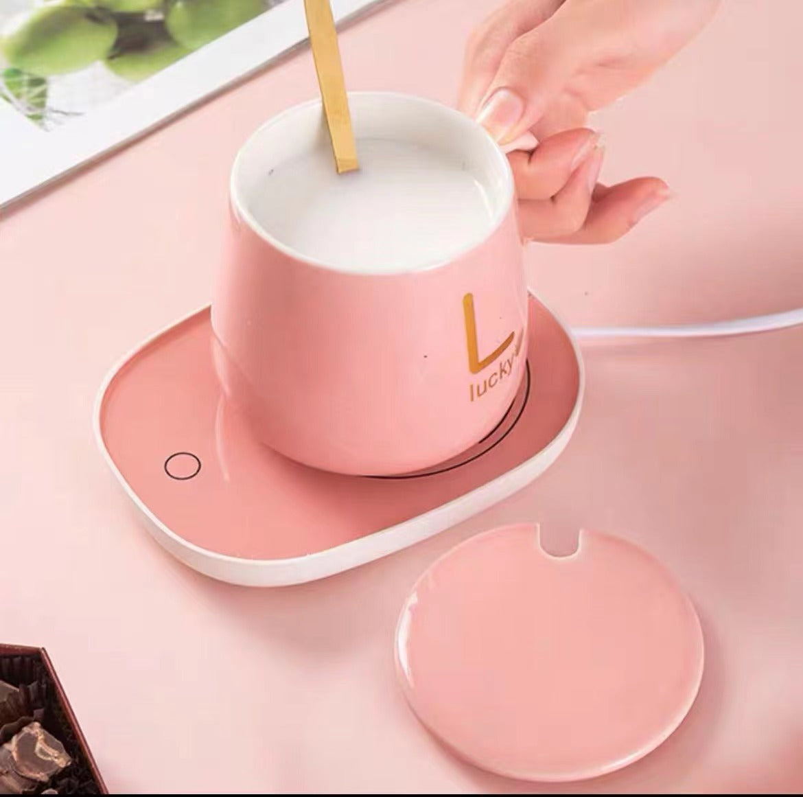 Constant temperature coaster