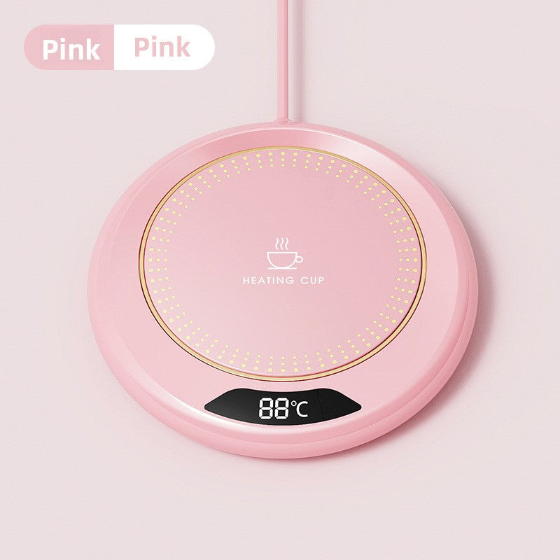 Constant temperature heating cup mat
