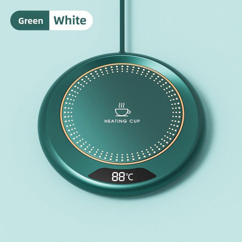 Constant temperature heating cup mat