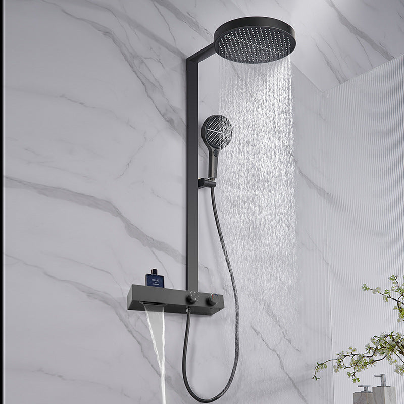 Constant Temperature Shower Set with Multiple Functions