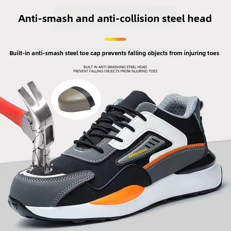 Construction site protective work shoes