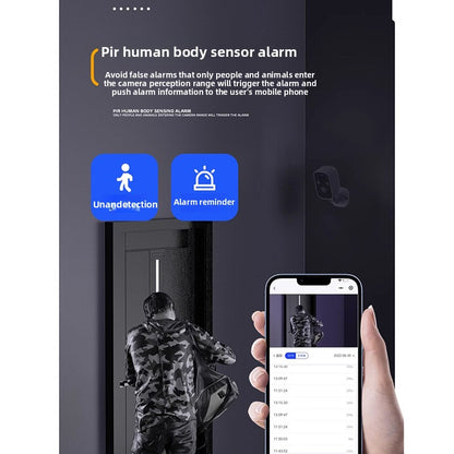 Consumption battery camera surveillance