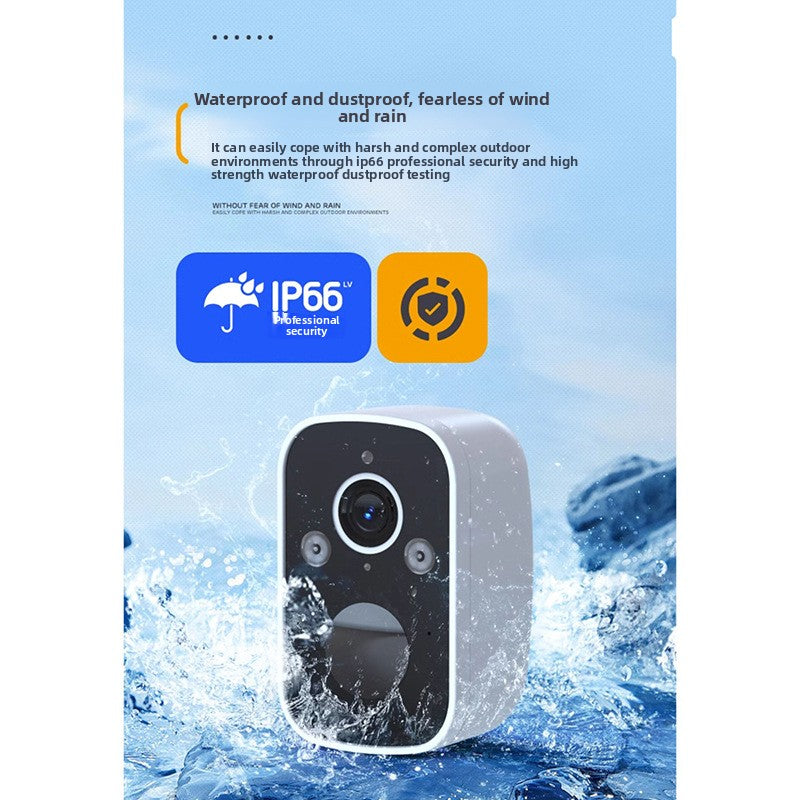 Consumption battery camera surveillance