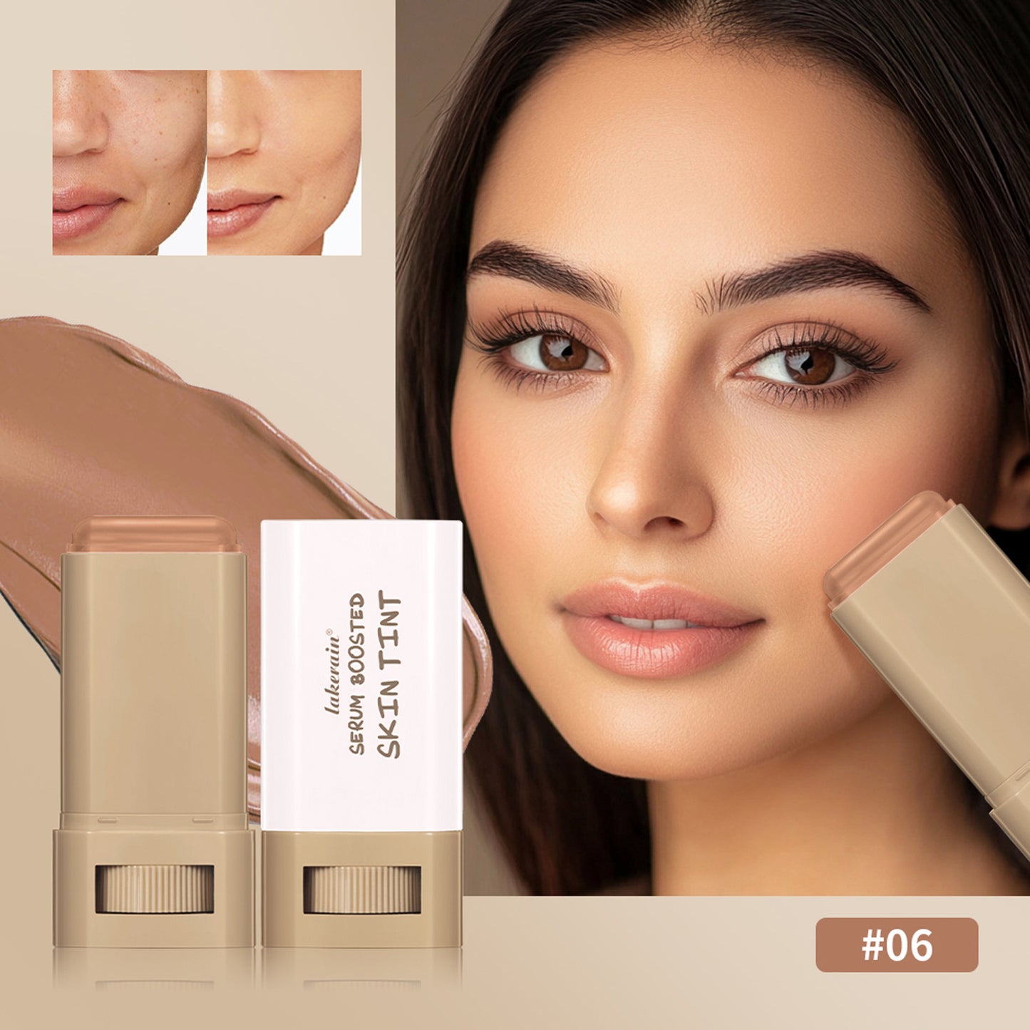 Contouring rotating foundation stick