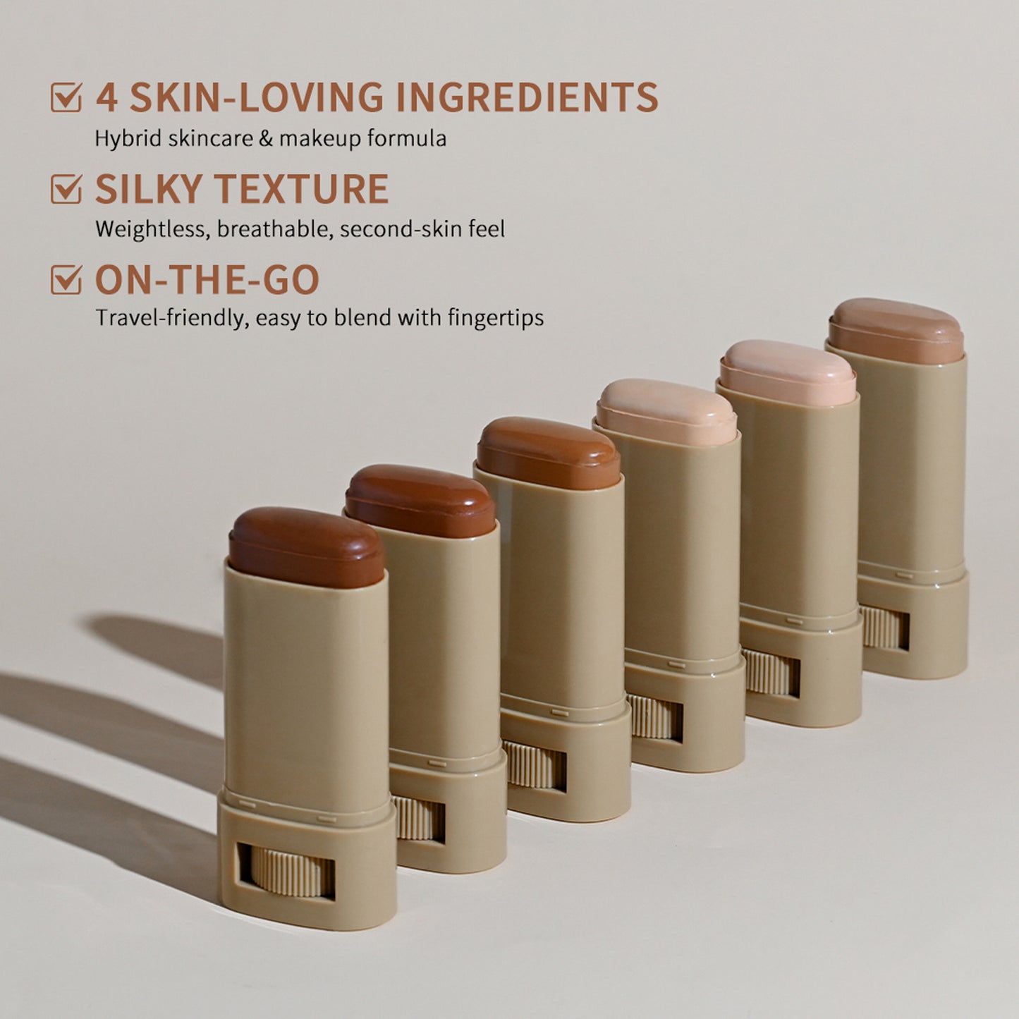 Contouring rotating foundation stick