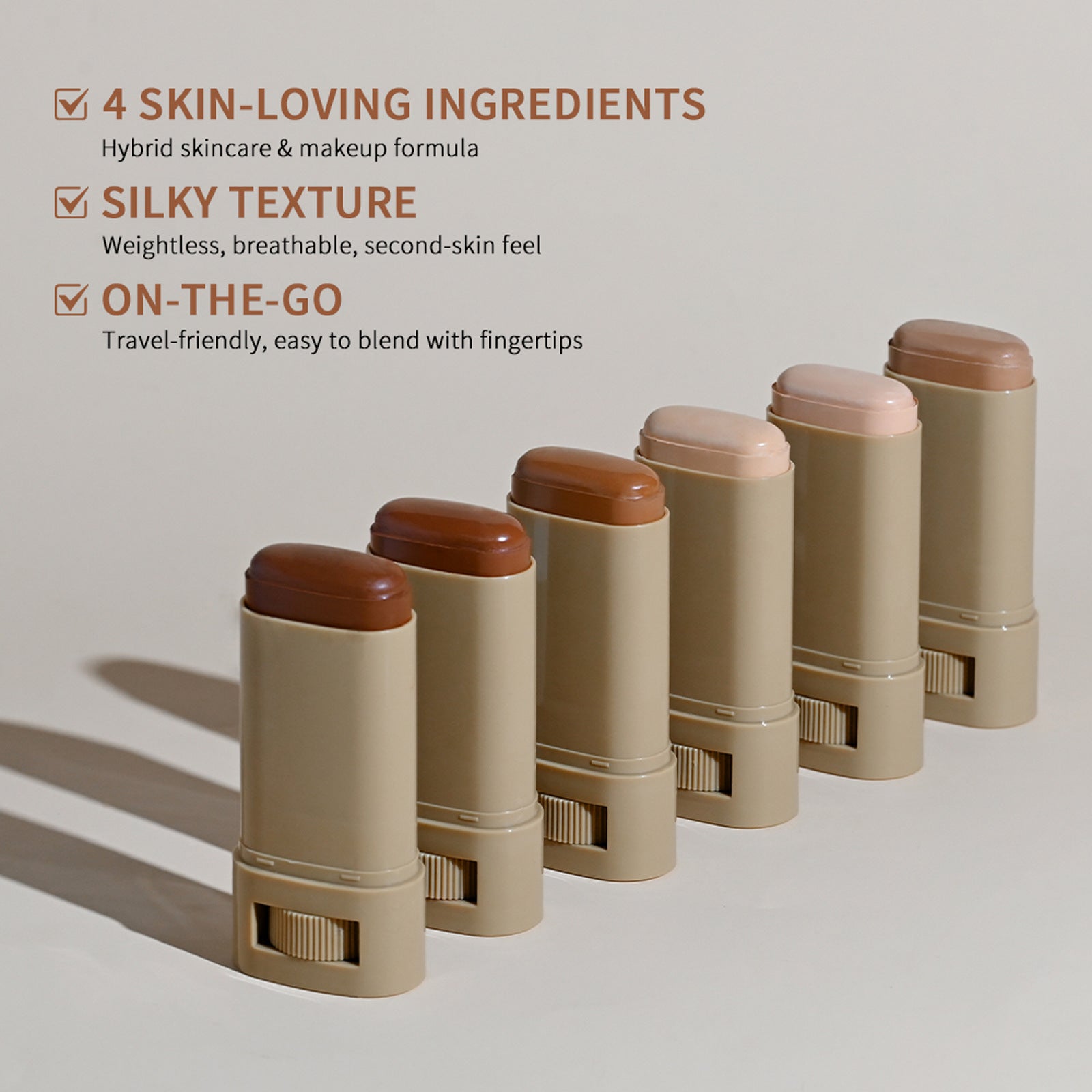 Contouring rotating foundation stick