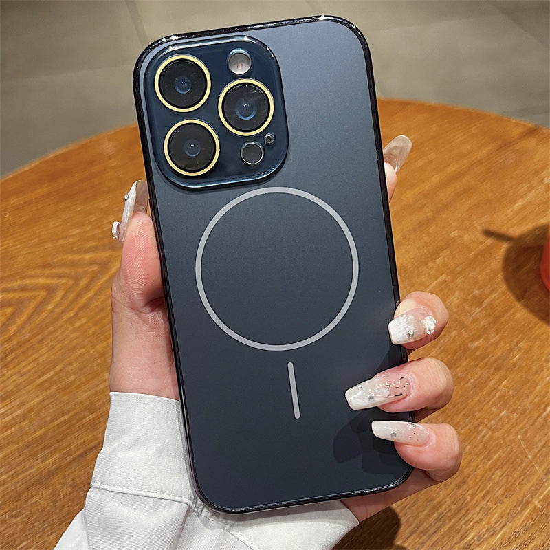 Contrast Color Magnetic Mobile Phone Case