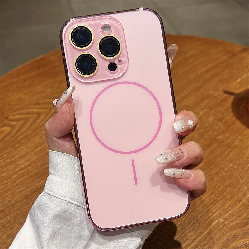 Contrast Color Magnetic Mobile Phone Case