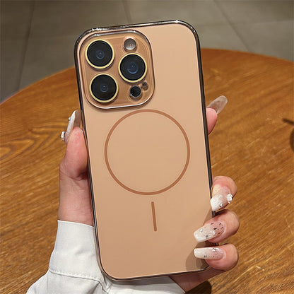 Contrast Color Magnetic Mobile Phone Case