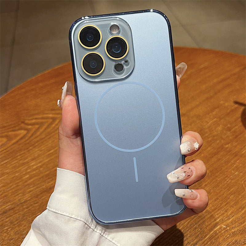 Contrast Color Magnetic Mobile Phone Case