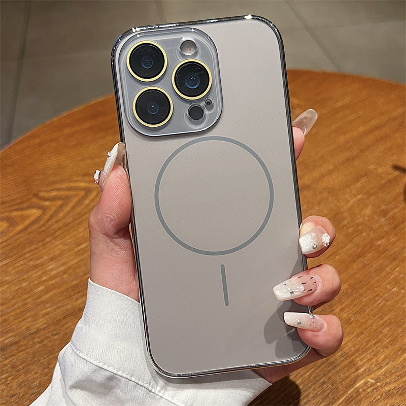 Contrast Color Magnetic Mobile Phone Case