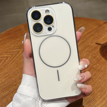 Contrast Color Magnetic Mobile Phone Case