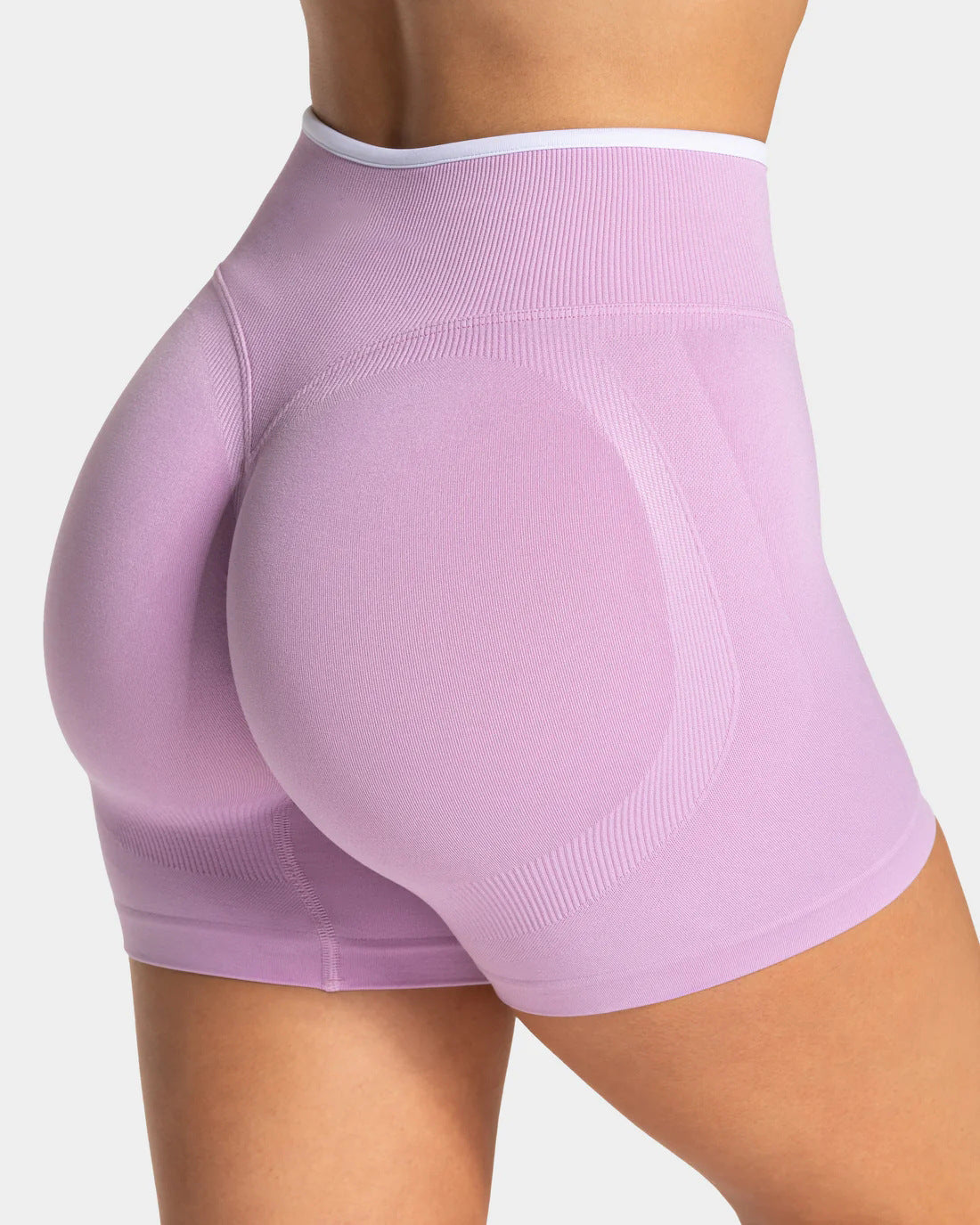 Contrast Color Shockproof Yoga Set Women Four-Piece Bra Shorts Vest Trousers