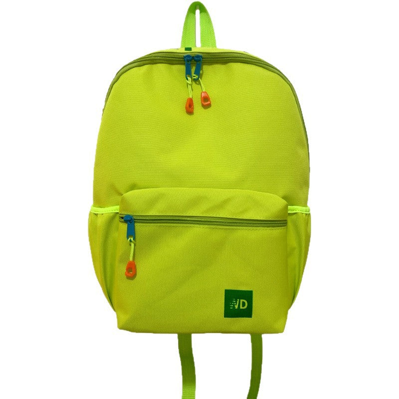 Contrasting Color Backpack