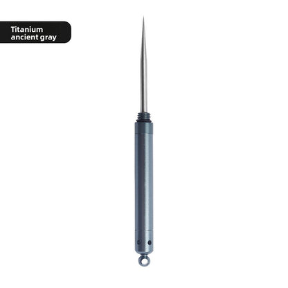 Convenient double-headed acne needle