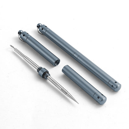Convenient double-headed acne needle