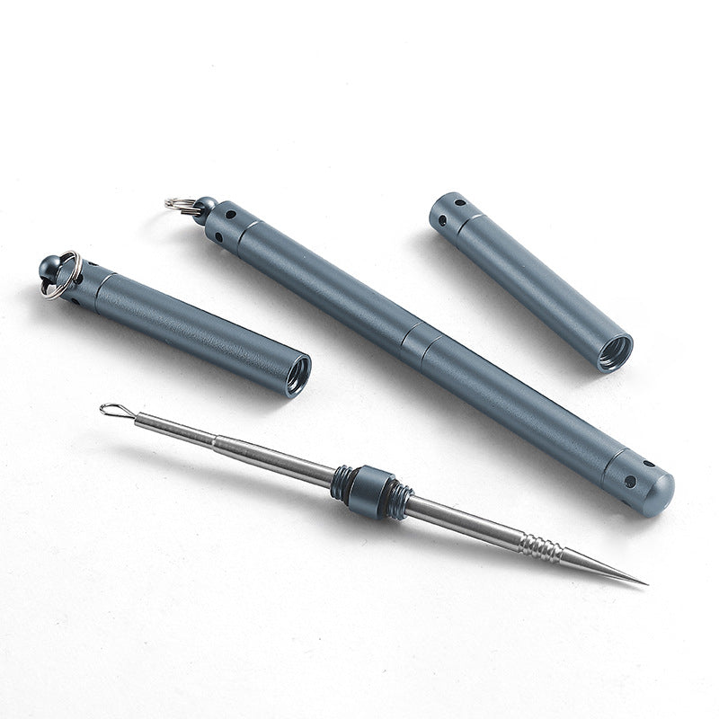 Convenient double-headed acne needle