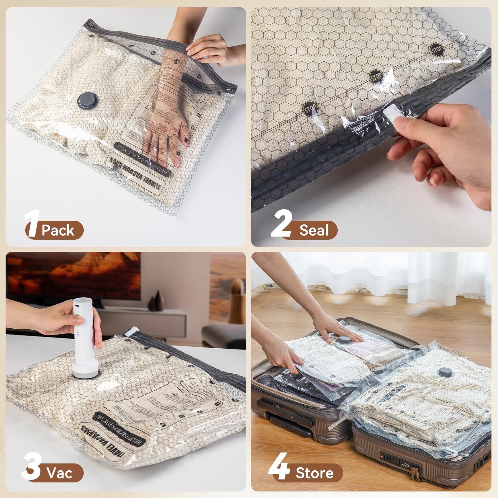 Convenient storage bag