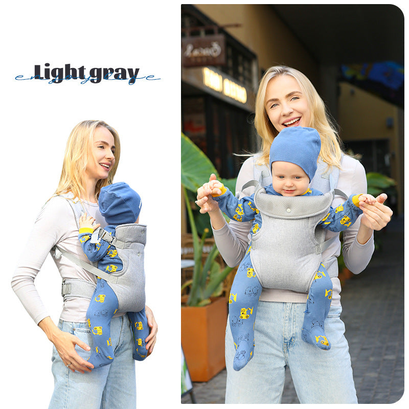 Convertible 4-in-1 Baby Travel Carrier with Safety Seat