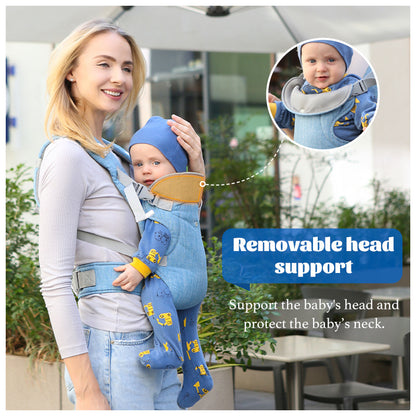Convertible 4-in-1 Baby Travel Carrier with Safety Seat