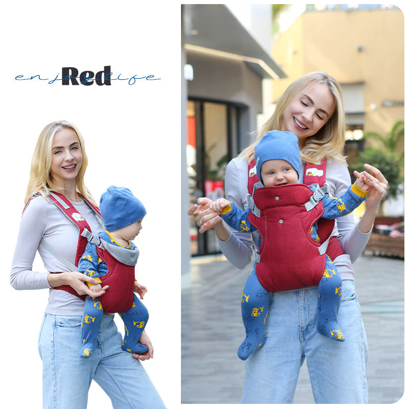 Convertible 4-in-1 Baby Travel Carrier with Safety Seat