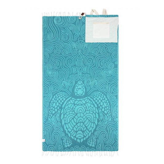 Convertible beach towel bag