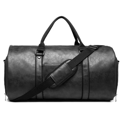 Convertible Garment Duffel Bag with Shoe Compartment