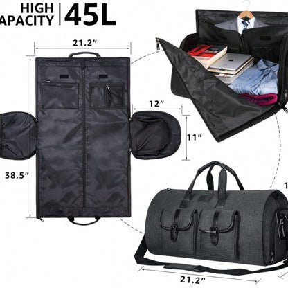 Convertible Travel Garment Bag and Backpack