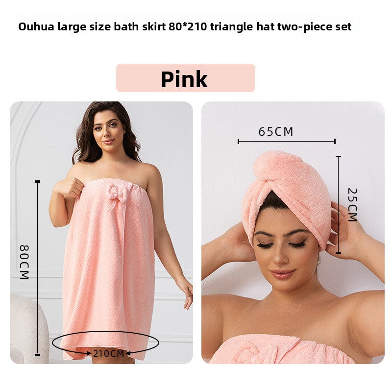 Convertible, wrapable, plus-size bathrobe