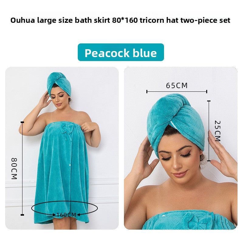 Convertible, wrapable, plus-size bathrobe