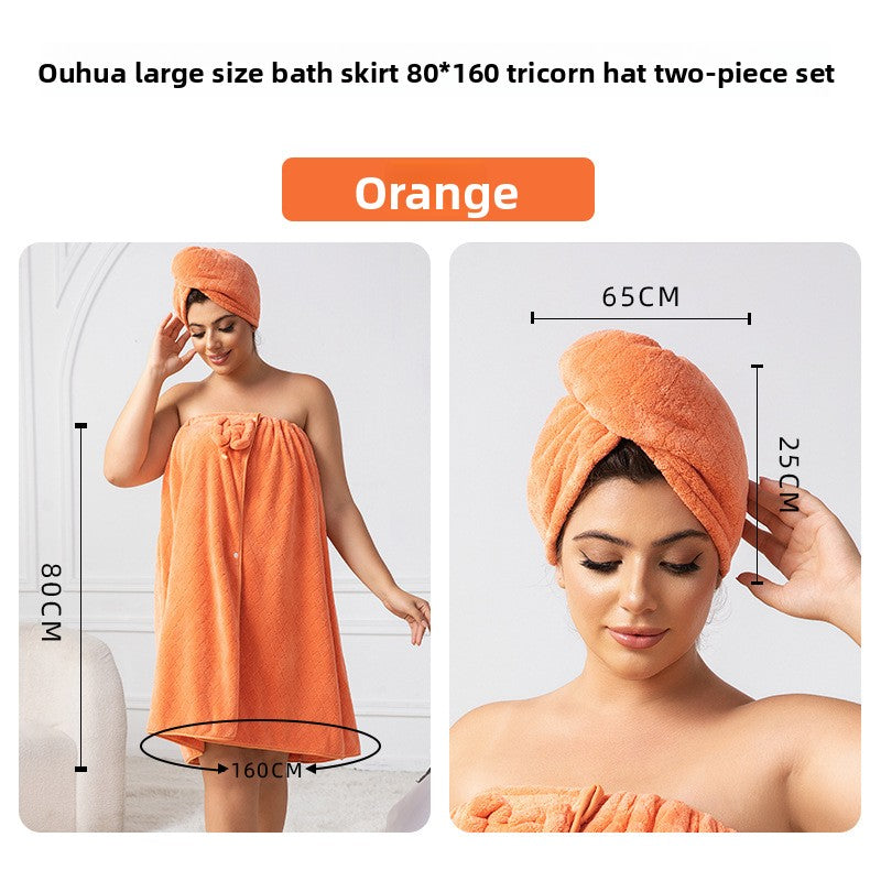Convertible, wrapable, plus-size bathrobe