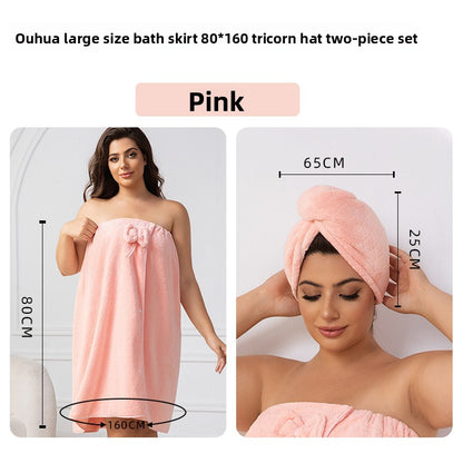 Convertible, wrapable, plus-size bathrobe