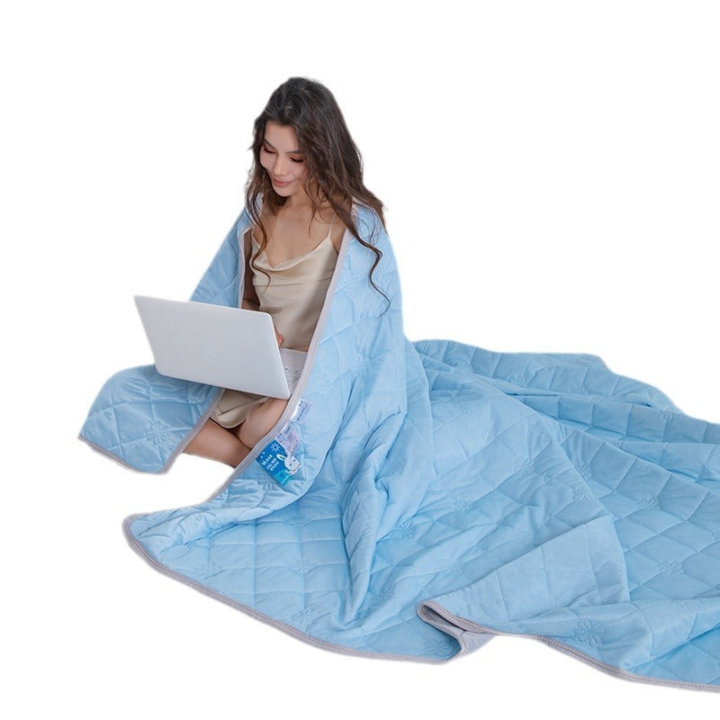 Cool Feeling Silk Summer Cooling Blanket