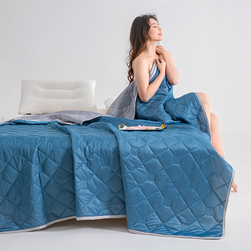 Cool Feeling Silk Summer Cooling Blanket