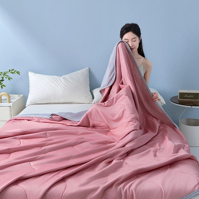 Cool Feeling Silk Summer Cooling Blanket