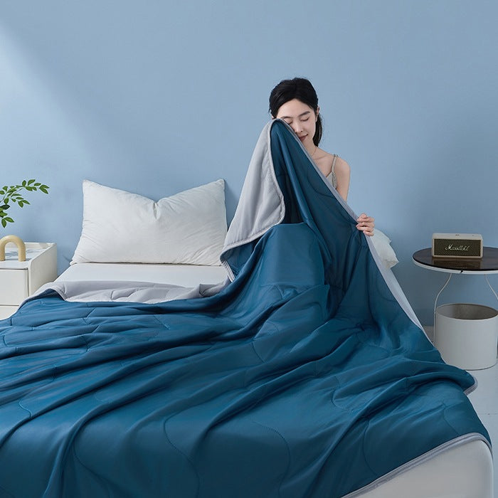 Cool Feeling Silk Summer Cooling Blanket
