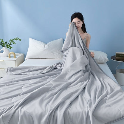 Cool Feeling Silk Summer Cooling Blanket