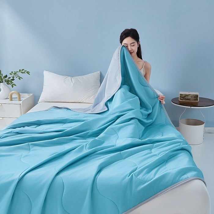 Cool Feeling Silk Summer Cooling Blanket