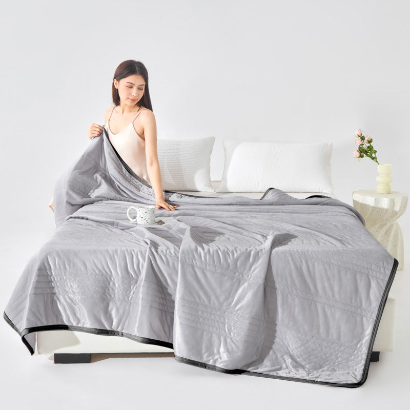 Cool Feeling Silk Summer Cooling Blanket