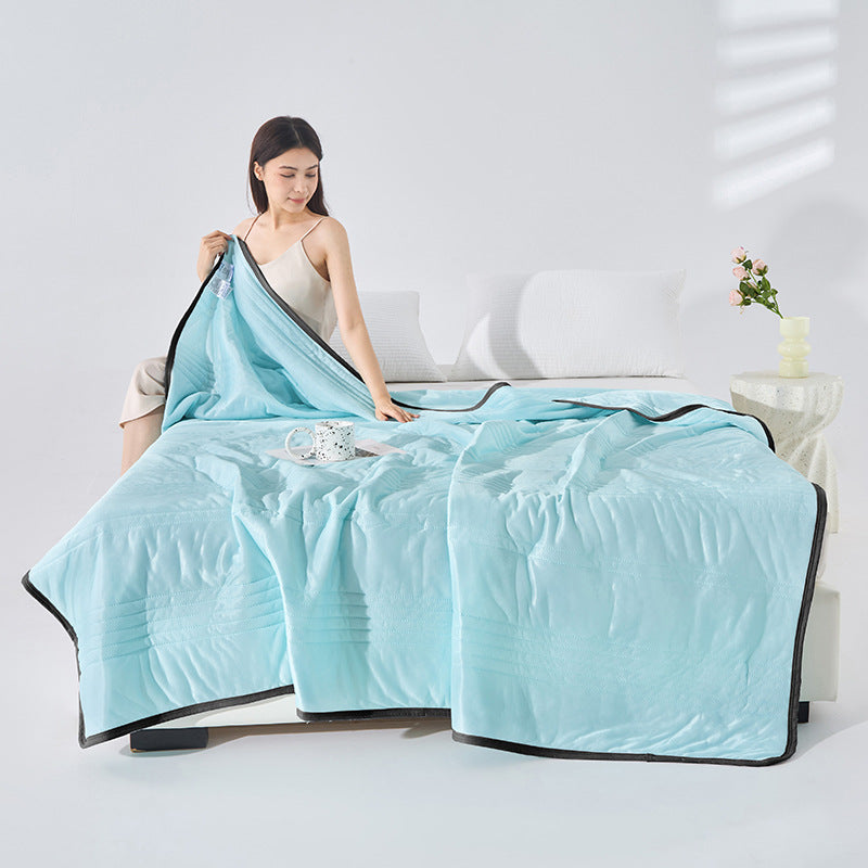 Cool Feeling Silk Summer Cooling Blanket
