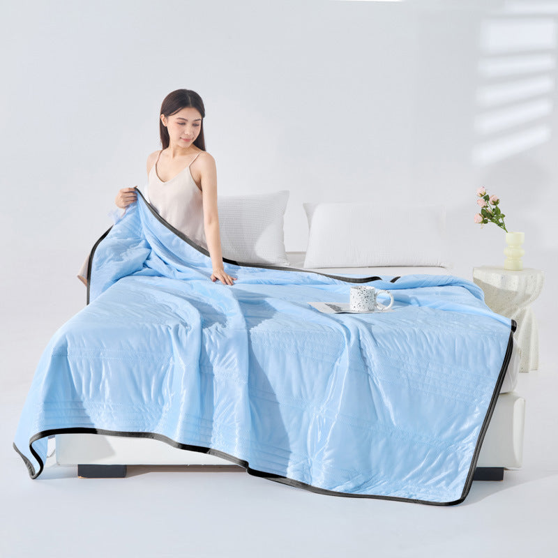 Cool Feeling Silk Summer Cooling Blanket