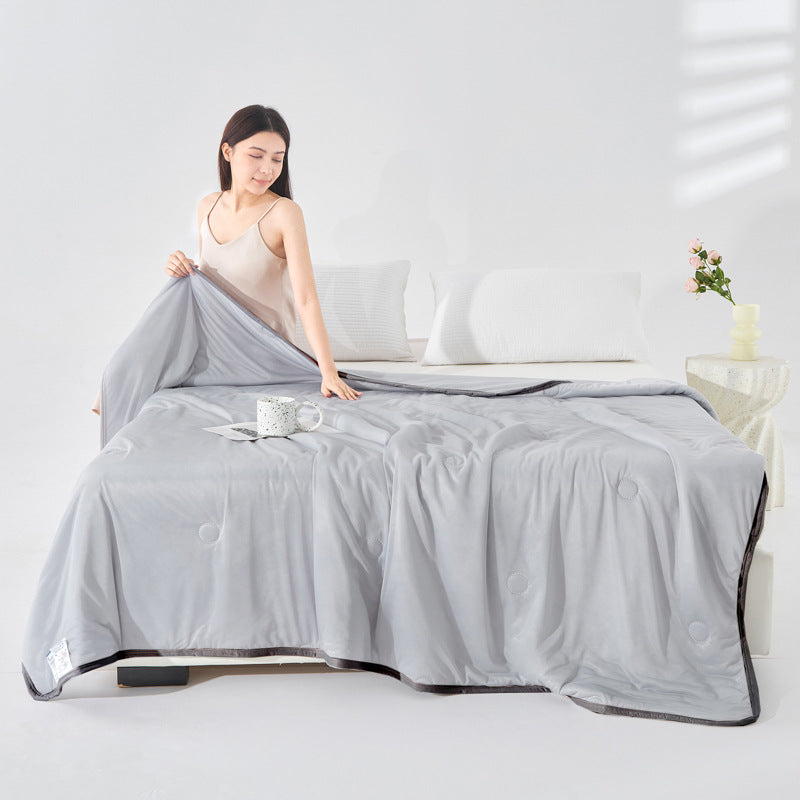 Cool Feeling Silk Summer Cooling Blanket