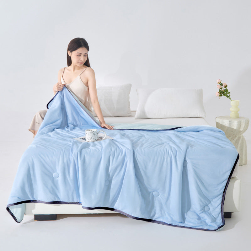 Cool Feeling Silk Summer Cooling Blanket