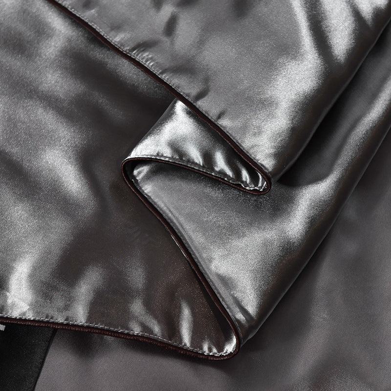 Cool-feeling washed ice silk summer quilt