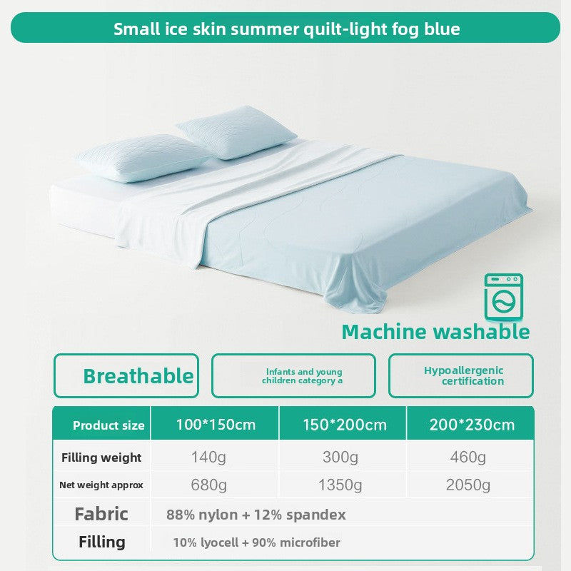 Cool-touch summer quilt