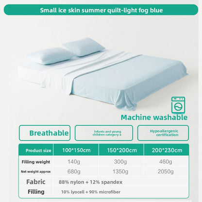 Cool-touch summer quilt