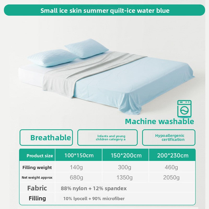 Cool-touch summer quilt