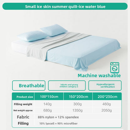 Cool-touch summer quilt